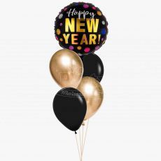 Countdown New Year 2025 Pokka Dot Balloon