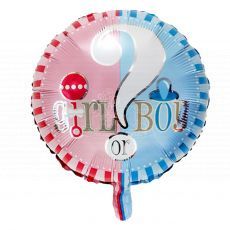 Gender Reveal Boy or Girl Balloon