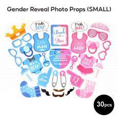 Gender Reveal Photo Props
