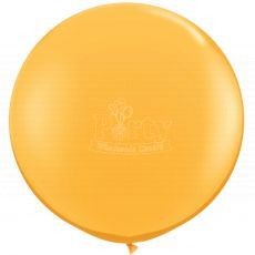 Golden Rod Deep Yellow Giant Latex Balloon