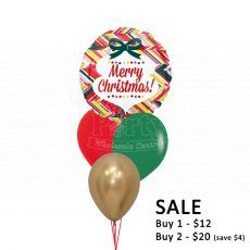 Merry Christmas Bow Ornament Balloon Party Wholesale