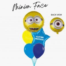 Minion Face Helium Balloon Party Wholesale Singapore