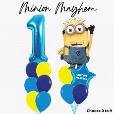 Minion Mayhem Helium Balloon Package