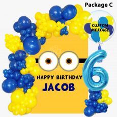 Minion Balloon Arch Party Wholesale Singapore