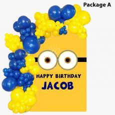 Minion Balloon Arch Party Wholesale Singapore