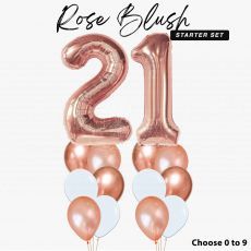 Rose Gold 21st Birthday Balloon Party Wholesale