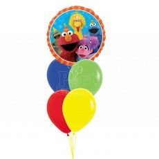 Sesame Street Helium Balloon Bouquet Delivery Singapore