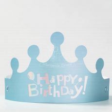 Blue Birthday Crown