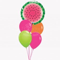 Watermelon Fruit Helium Balloon Bouquet