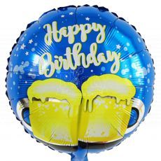 Beer Toast Happy Birthday Balloon Party Wholesale