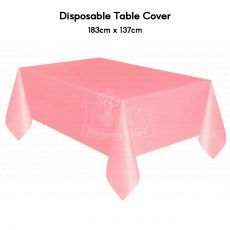 Blush Disposable Table Cover Party Wholesale