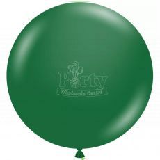 Dark Green Giant Latex Balloon 36in