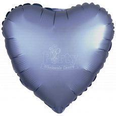Dusty Blue Heart Foil Balloon $1 Deal