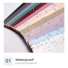 Waterproof Flower Wrapper Gold Rim
