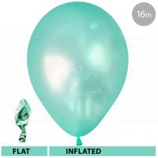 Metallic Mint Green Latex Balloon Party Wholesale