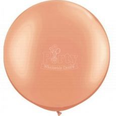 Metallic Rose Gold Giant Latex Balloon
