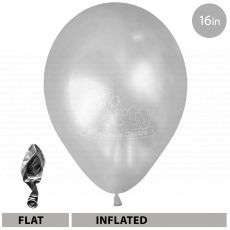Metallic Silver Latex Balloon Party Wholesale Singapore
