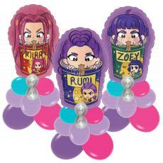 Kpop Demon Hunter Balloon Package