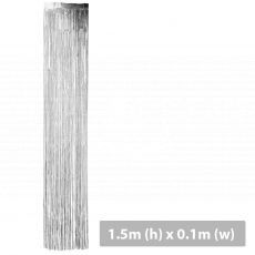 Silver Tinsel Backdrop SALE