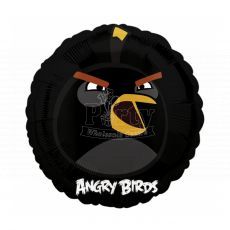 Angry Bird Black Foil Balloon