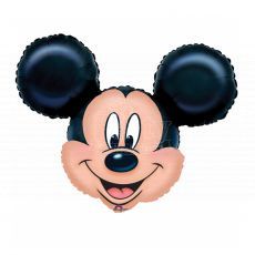 Mickey Mouse Head Foil Balloon 27In