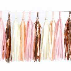 Rose Gold Classy Tassel Garland Party Wholesale