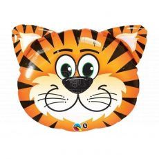 Tickled Tiger Jungle Safari Foil Balloon 30In