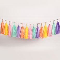 Bright Fun Paper Tassel Garland Decoration