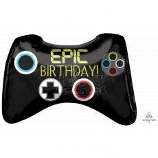Party Games Controller Epic Birthday Foil Balloon 28In