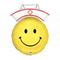 Nurse's Day Smiley Nurse Foil Balloon