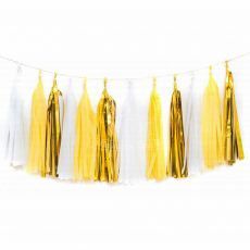 Sunshine Paper Tassel Garland Decoration
