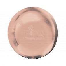 Rose Gold Orbz Foil Balloon