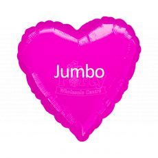 Jumbo Pink Heart Foil Balloon