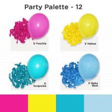 Balloon Colour Palette 12 Party Inspiration