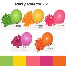 Balloon Colour Palette 2 Party Inspiration