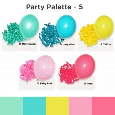 Balloon Colour Palette 5 Party Inspiration