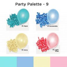 Balloon Colour Palette 9 Party Inspiration