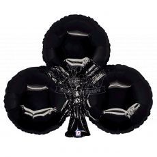 Casino Super Shape Club Foil Balloon