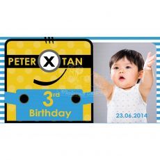 Minion Customised Photo Banner