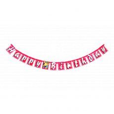 Happy Birthday Banner (Pink)