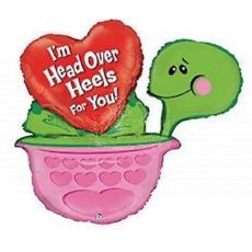 I'm Head Over Heels For You Balloon
