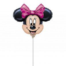 Minnie Mouse Head Airfilled Foil Balloon