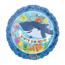Ocean Buddies Happy Birthday Foil Balloon