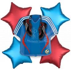 Soccer Jersey Sports Balloon Bouquet