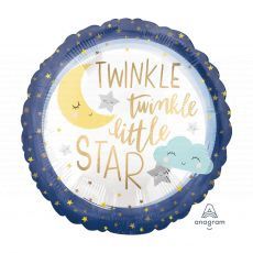Baby Shower Twinkle Little Star Foil Balloon