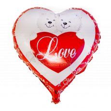 Two Bears Love Balloon