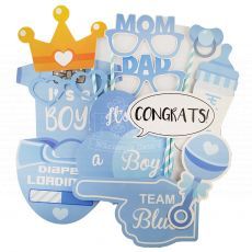 It's A Boy Party Prop Set
