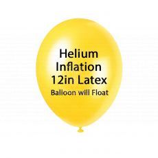 Helium Inflation Latex Balloon