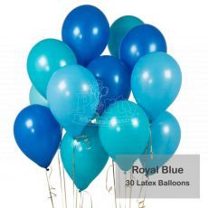 Royal Blue Balloon Inspiration
