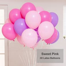 Sweet Pink Lilac Balloons